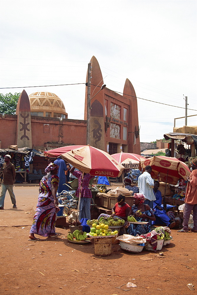 Street scene, Bamako, Mali, West Africa, Africa