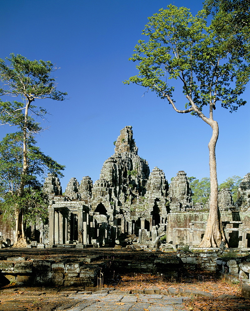 The Bayon, dating from late 12th and 13th century, Angkor, UNESCO World Heritage Site, Siem Reap, Cambodia, Indochina, Southeast Asia, Asia