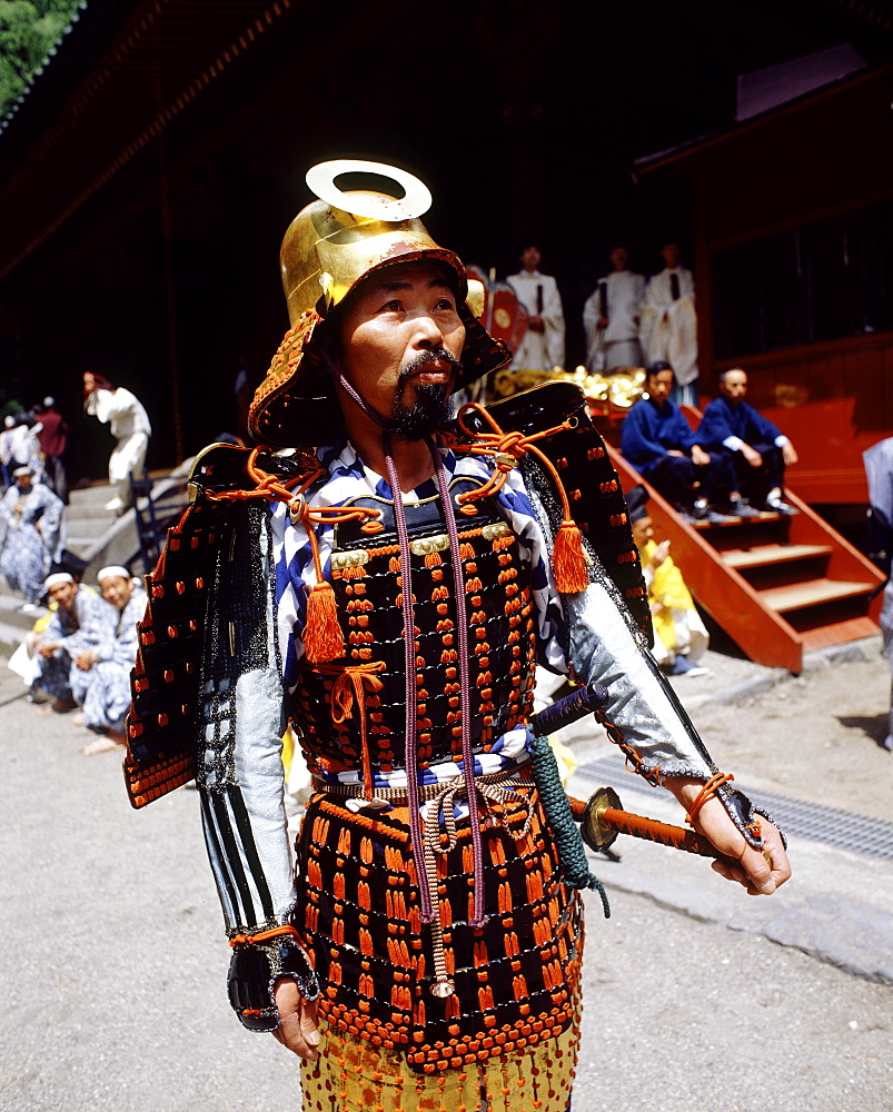 The Samurai Festival at Toshogu Shrine, Nikko, Japan, Asia