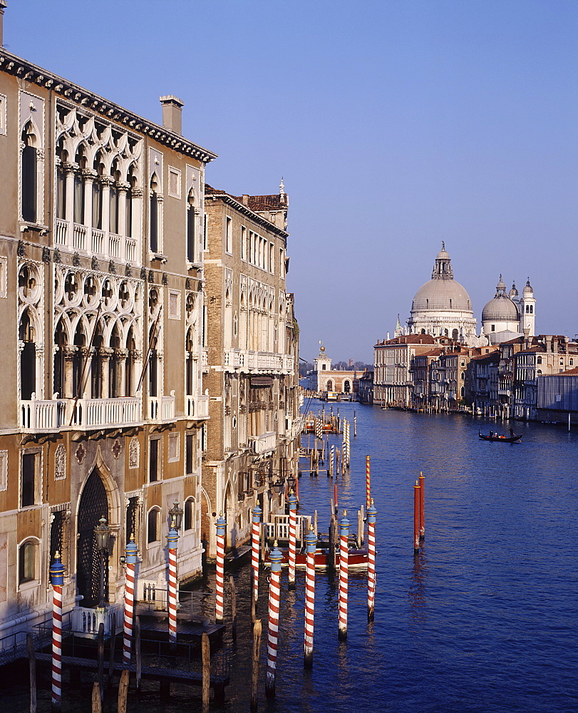 Grand Canal, Venice, UNESCO World Heritage Site, Veneto, Italy, Europe