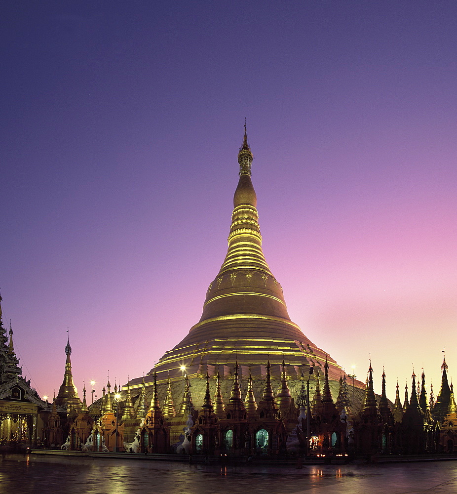 Shwedagon Pagoda, Yangon (Rangoon), Myanmar (Burma), Asia