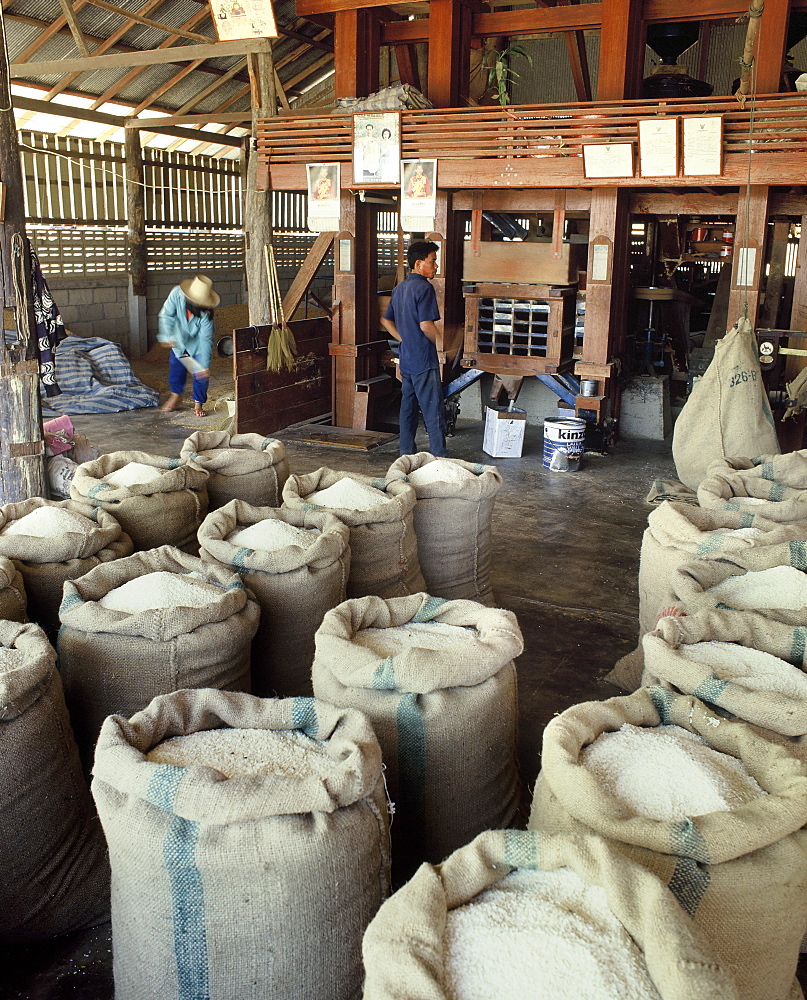 Rice mill, Thailand, Southeast Asia, Asia