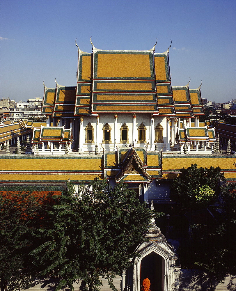 Wat Suthat, Bangkok, Thailand, Southeast Asia, Asia