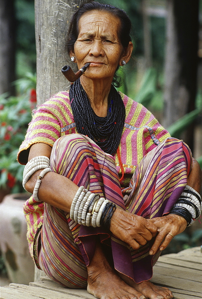 Karen woman, Northern Thailand, Thailand, Southeast Asia, Asia