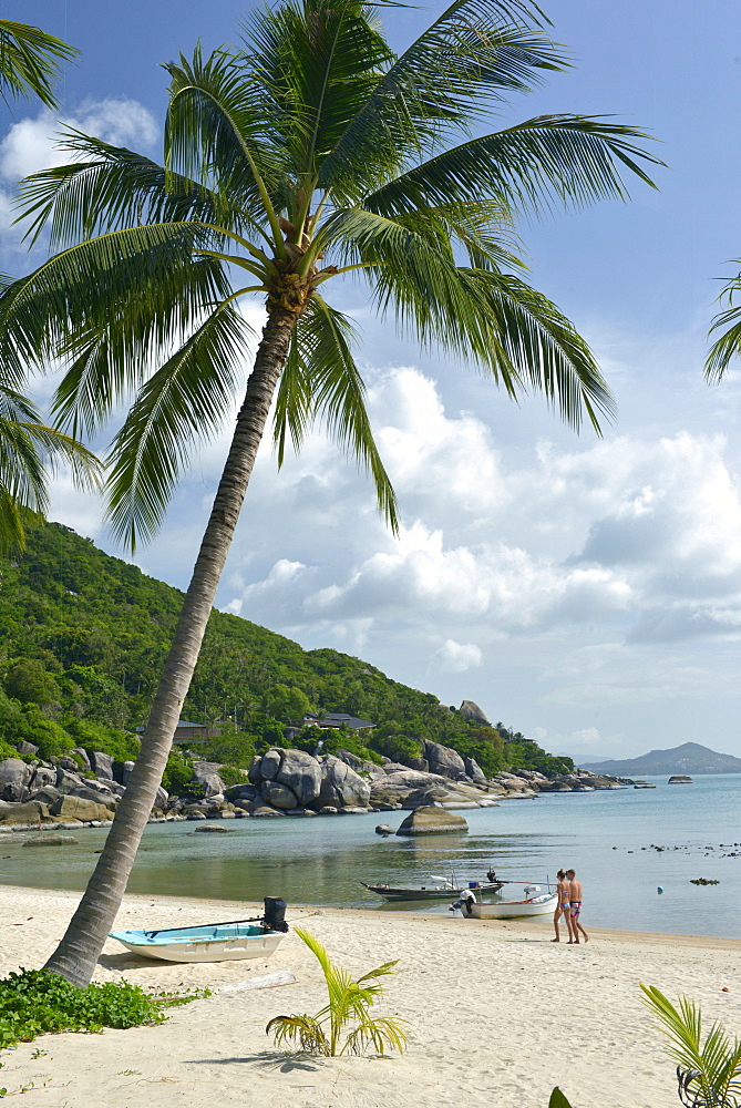 Beach scene, Ko Samui, Thailand, Southeast Asia, Asia