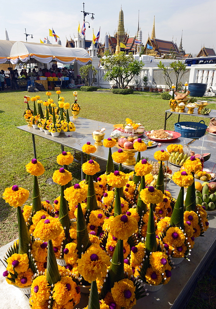 Lak Muang Shrine, housing  the city foundation pillar of Bangkok, Thailand, Southeast Asia, Asia