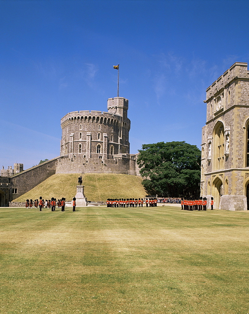 Upper Quadrangle, Windsor Castle, Berkshire, England, United Kingdom, Europe