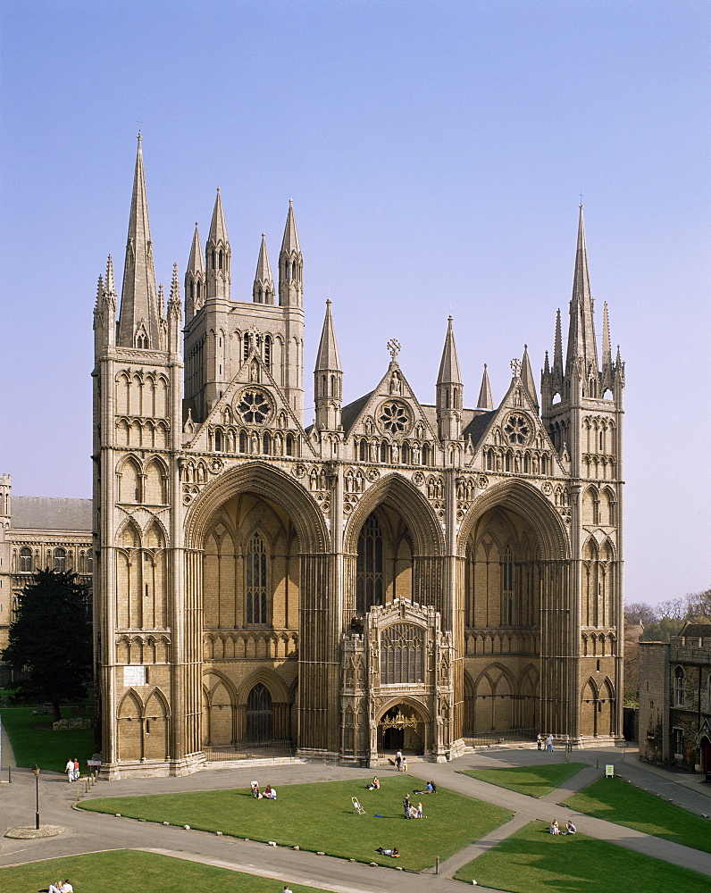 Peterborough Cathedral, Peterborough, Cambridgeshire, England, United Kingdom, Europe