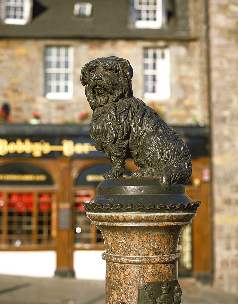 Greyfriars Bobby, Edinburgh, Scotland, United Kingdom, Europe