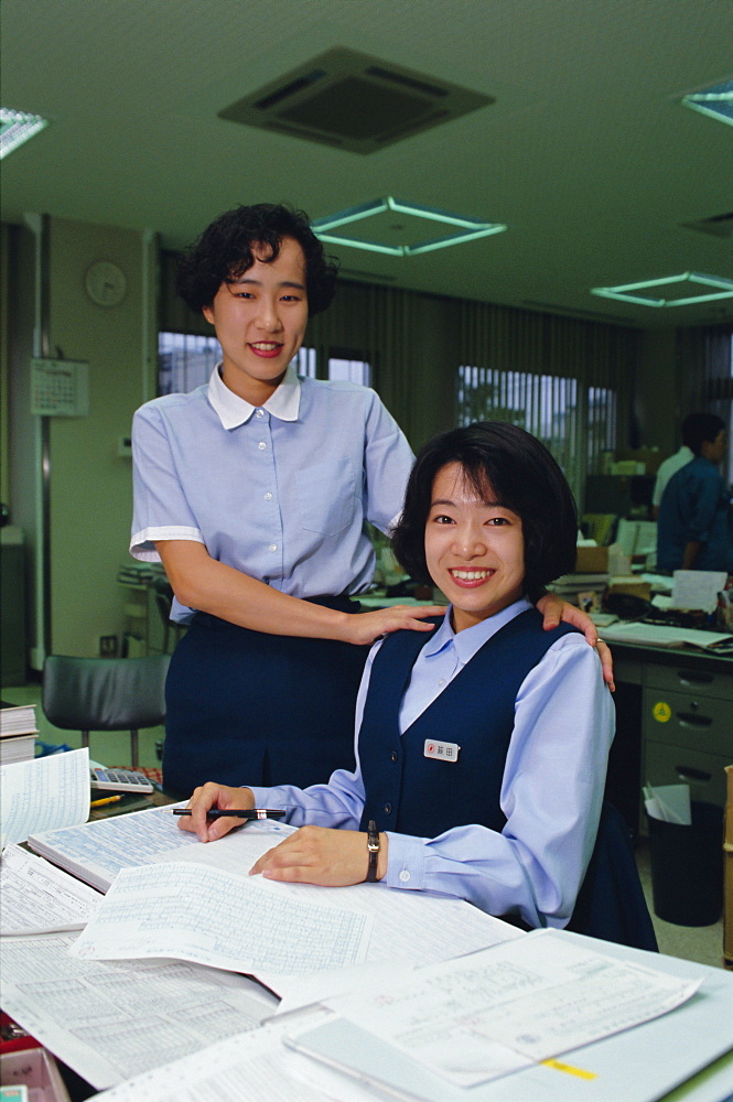 Japanese office workers, Tokyo, Japan, Asia