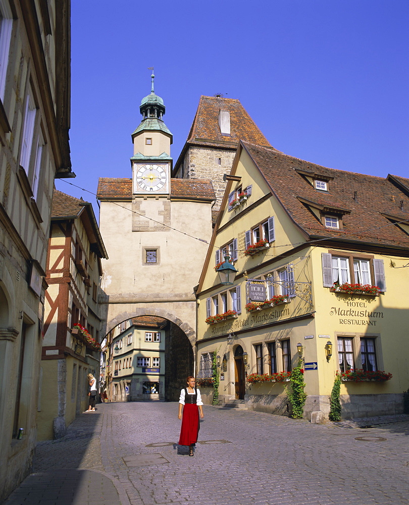 Rotenburg ob der Tauber, Bavaria, Germany, Europe