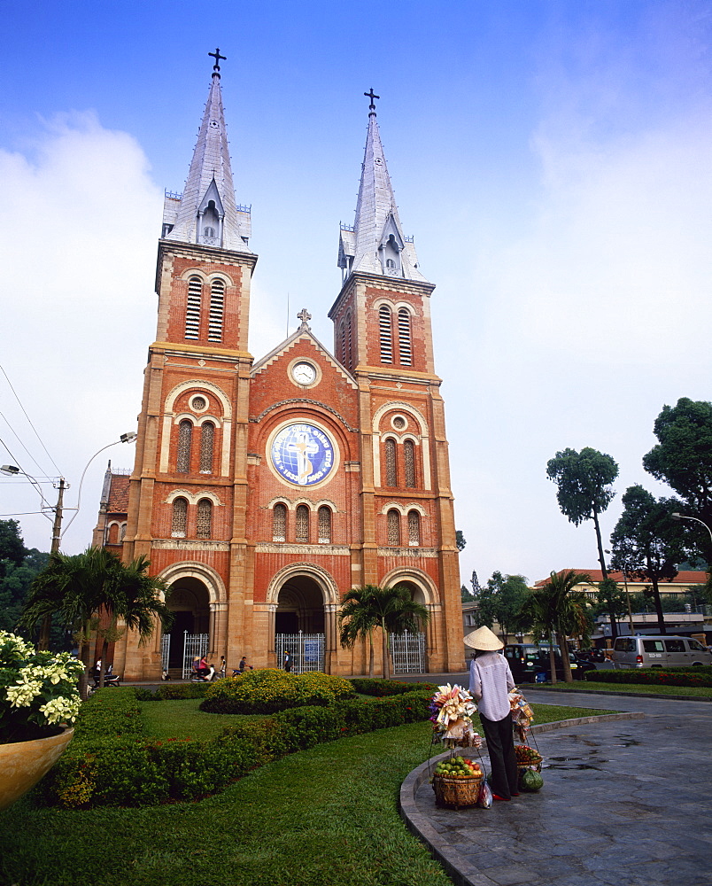 Notre Dame Cathedral, Ho Chi Minh City (formerly Saigon), Vietnam, Indochina, South East Asia, Asia