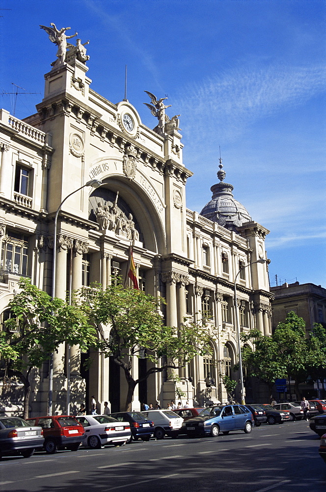 Post Office and Telegraph Building, Valencia, Spain, Europe