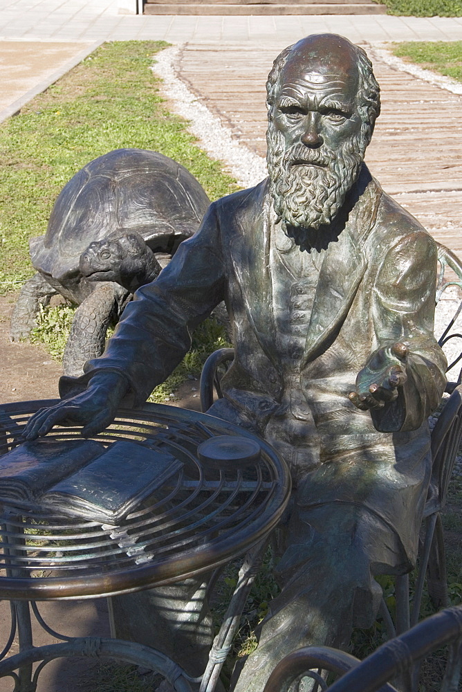 Sculpture of Darwin, Science Park, Granada, Andalucia, Spain, Europe