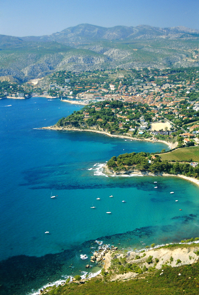 Cassis, Bouches du Rhone, Cotes des Calanques, Mediterranean coast, Provence, France, Europe