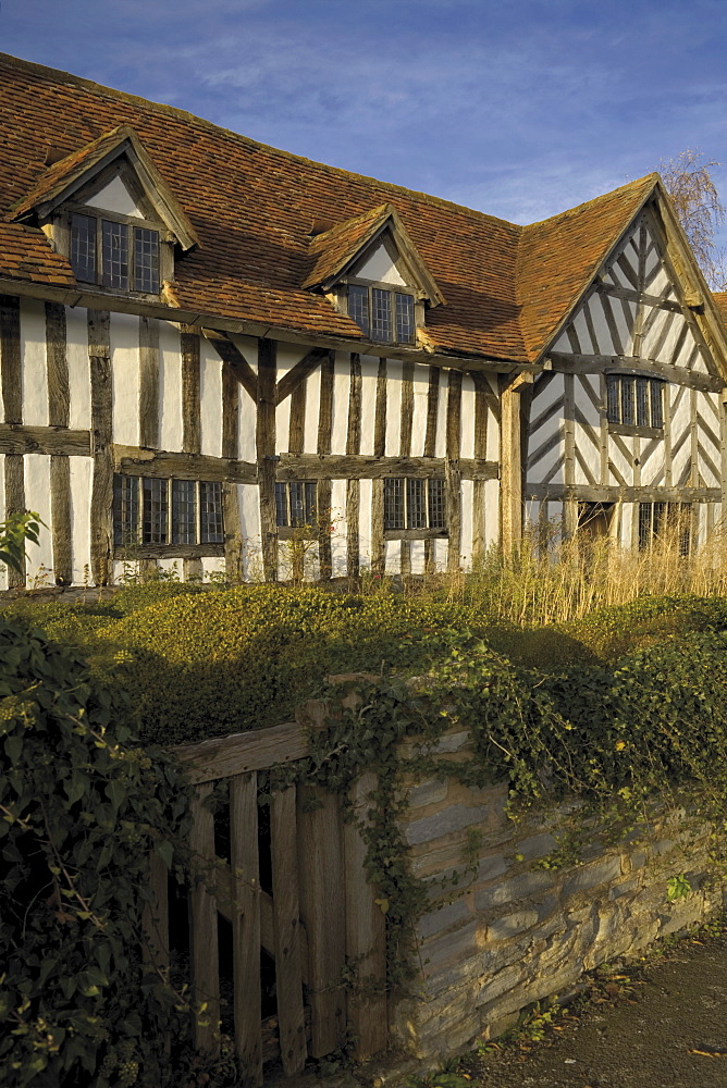 Mary Ardens house, home of Shakespeare's mother, Wilmcote, Stratford upon Avon, Warwickshire, Midlands, England, United Kingdom, Europe