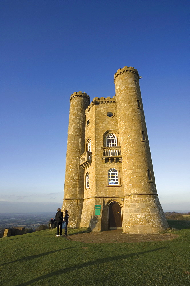 Broadway Tower Folly, The Cotswolds, Worcestershire, England, United Kingdom, Europe