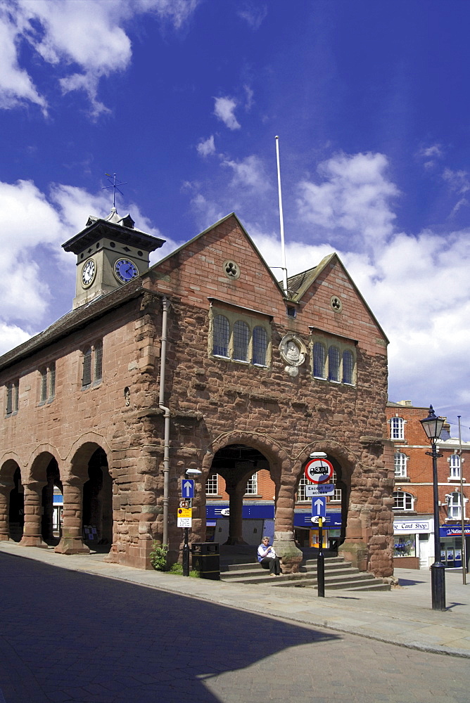 Market Hall, Market Place, Ross on Wye, Herefordshire, England, United Kingdom, Europe