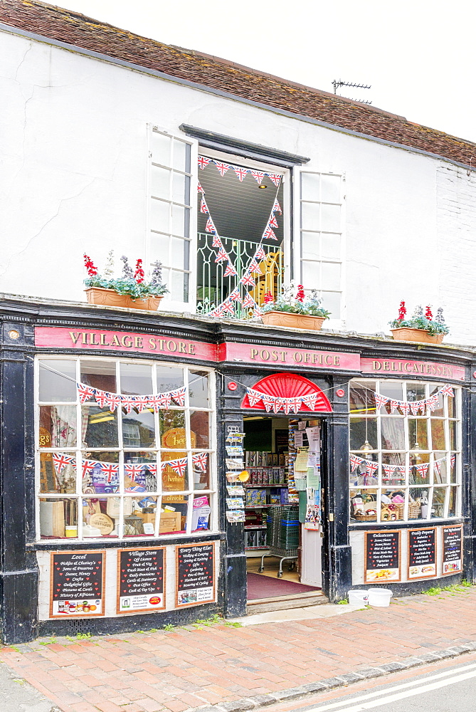 Post Office and Village Store, Alfriston, East Sussex, England, United Kingdom, Europe