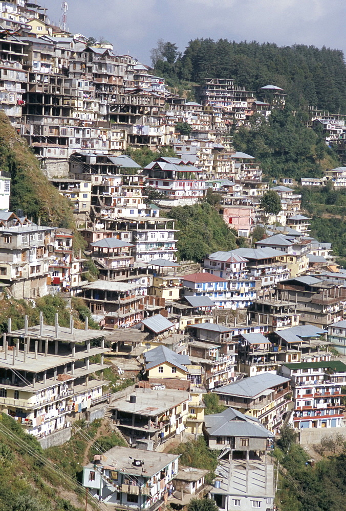 Shimla (Simla), town grown from Raj hill station, Himachal Pradesh, India, Asia