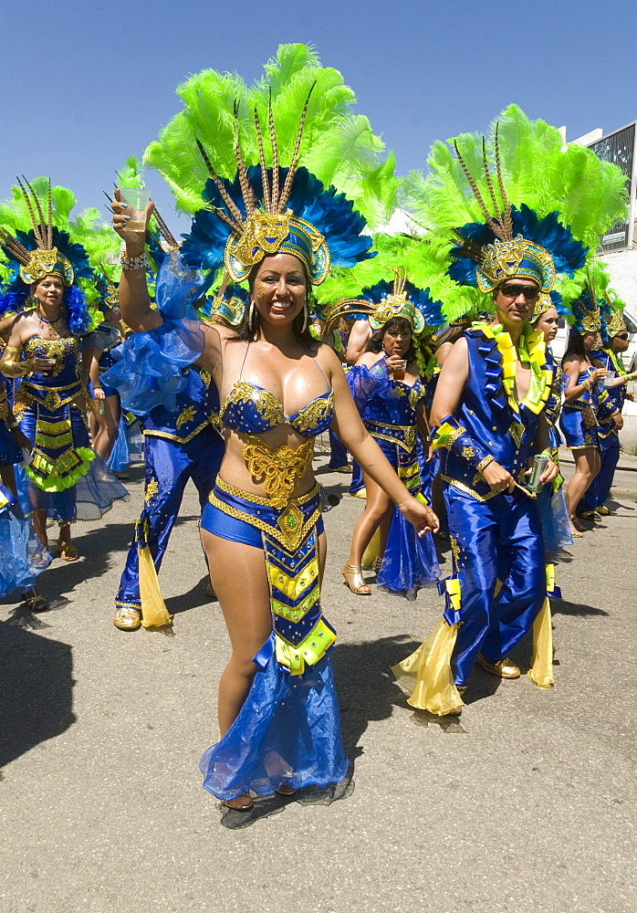 Caribbean Carnival, March 2011, San Nicolas, Aruba, Dutch Antilles, West Indies, Caribbean, Central America