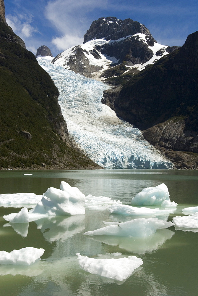 Glaciar Serrano (Serrano Glacier), Ultima Esperanza Fjord, Puerto Natales, Patagonia, Chile, South America