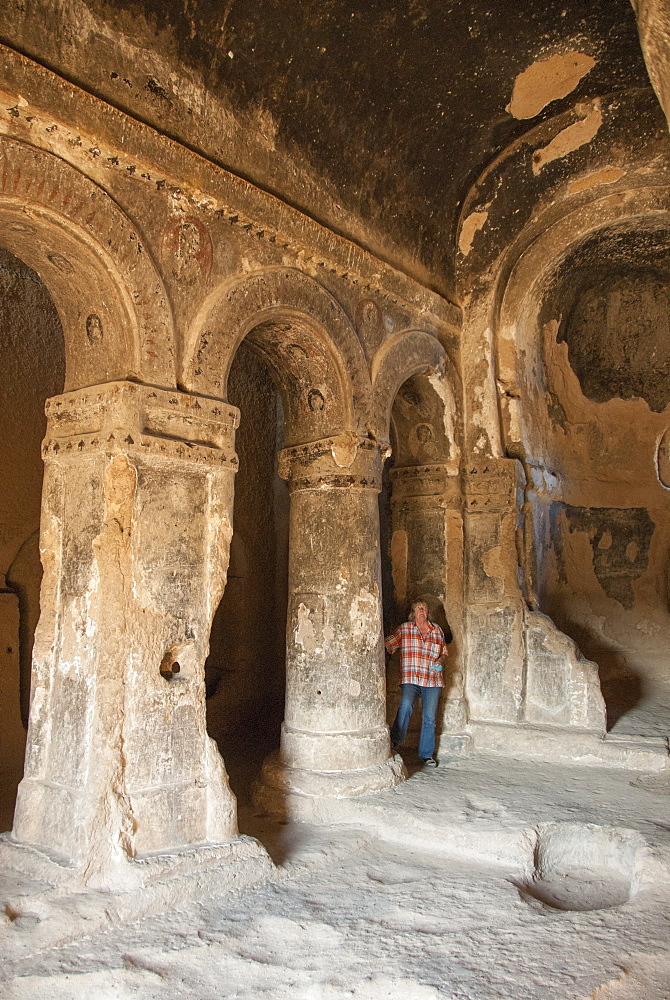 Selime, Ihlara, western Cappadocia, Anatolia, Turkey, Asia Minor, Eurasia