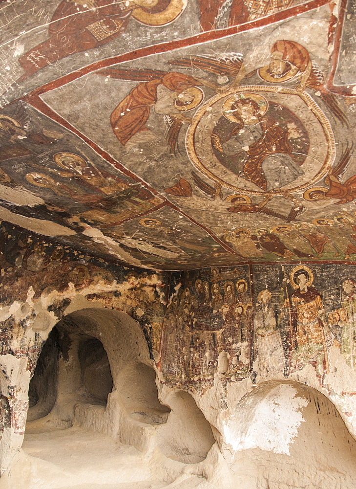 St. Georges Church (Kirk Dam Alti Kilise), Belisirma, Ihlara, western Cappadocia, Anatolia, Turkey, Asia Minor, Eurasia