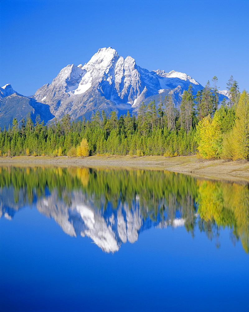 Jackson Lake, Colter Bay, Grand Teton National Park, Wyoming, USA