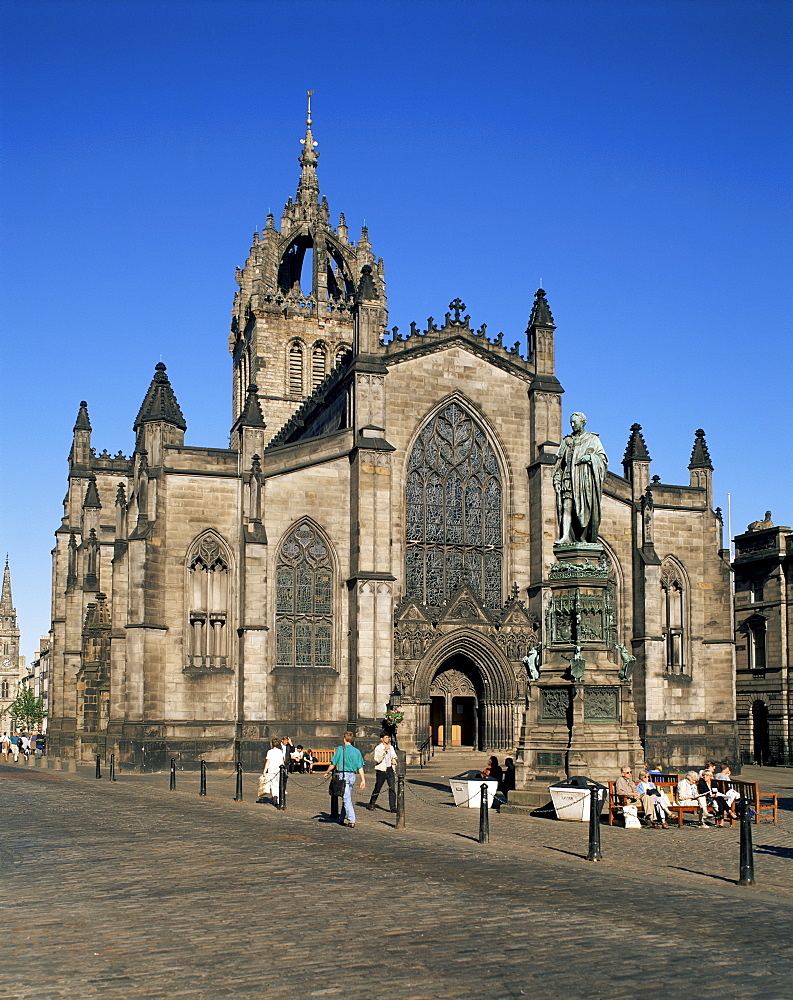 St. Giles Cathedral, Edinburgh, Lothian, Scotland, United Kingdom, Europe