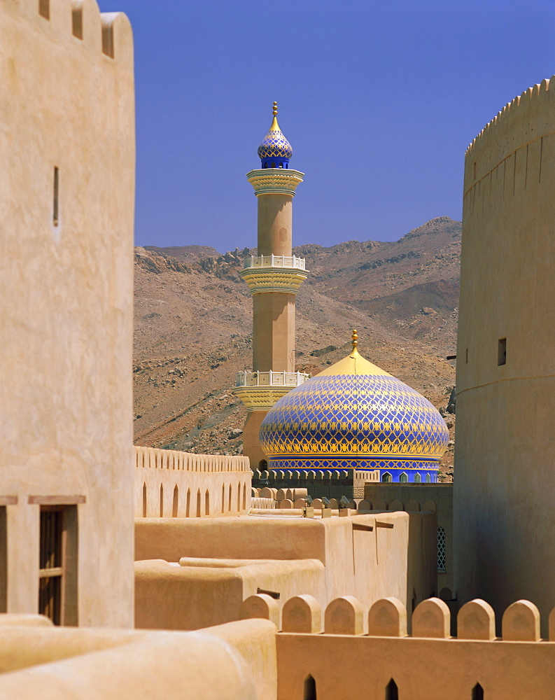 Mosque from the Fort, Nizwa, Oman