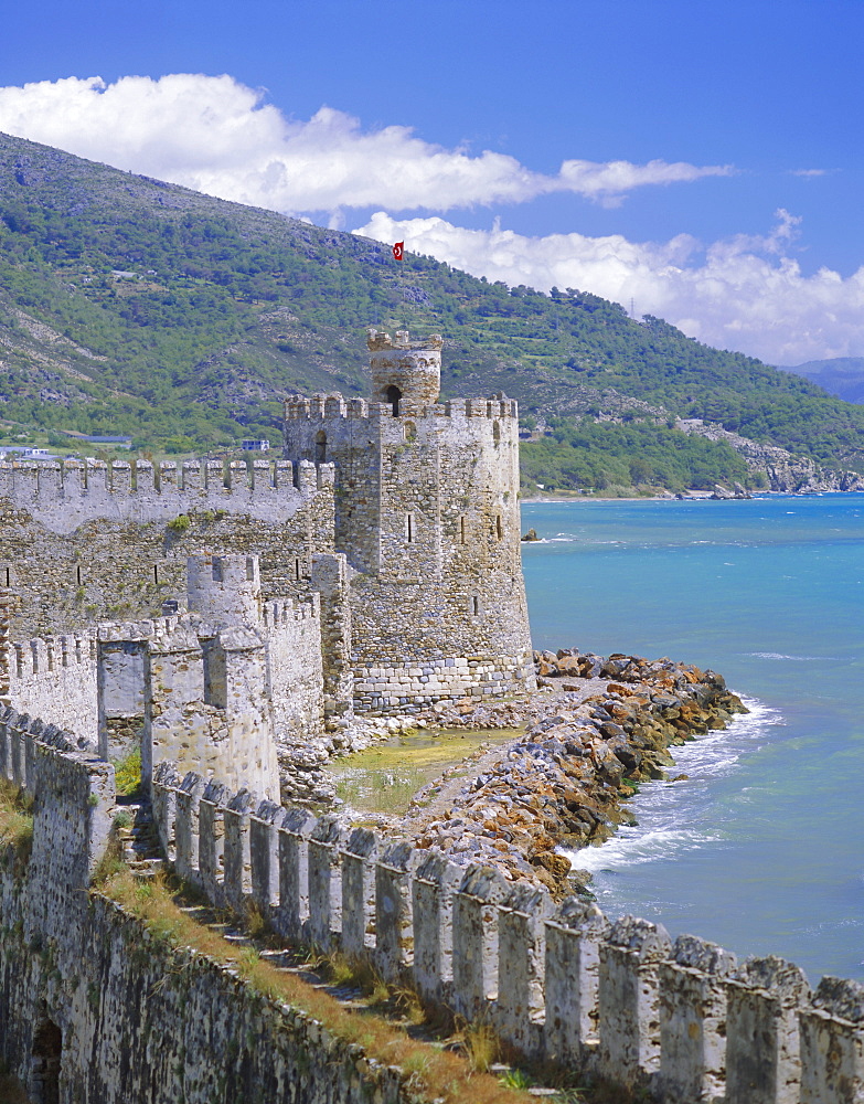 Anamur Castle, Cilicia, Anatolia, Turkey, Asia Minor, Asia