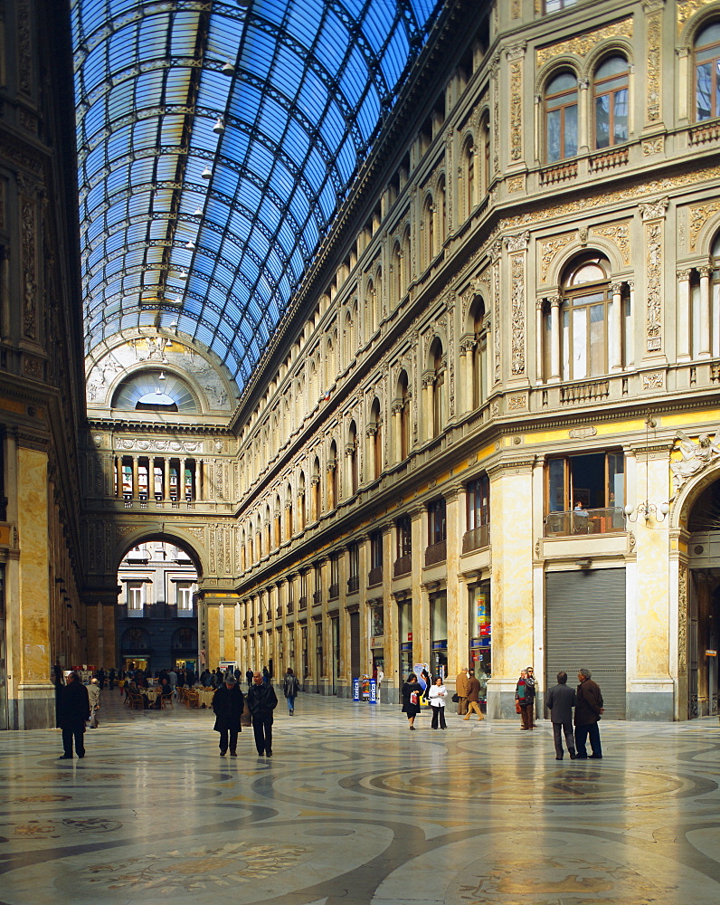 Galleria Umberto I, Naples, Campania, Italy