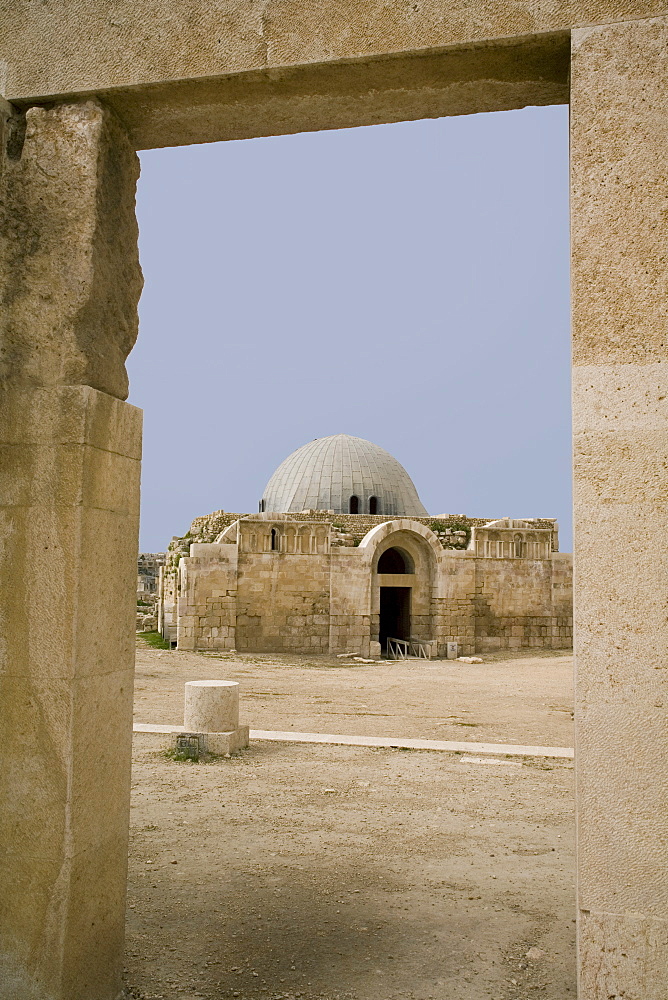 Umayyad palace, Citadel, Amman, Jordan, Middle East