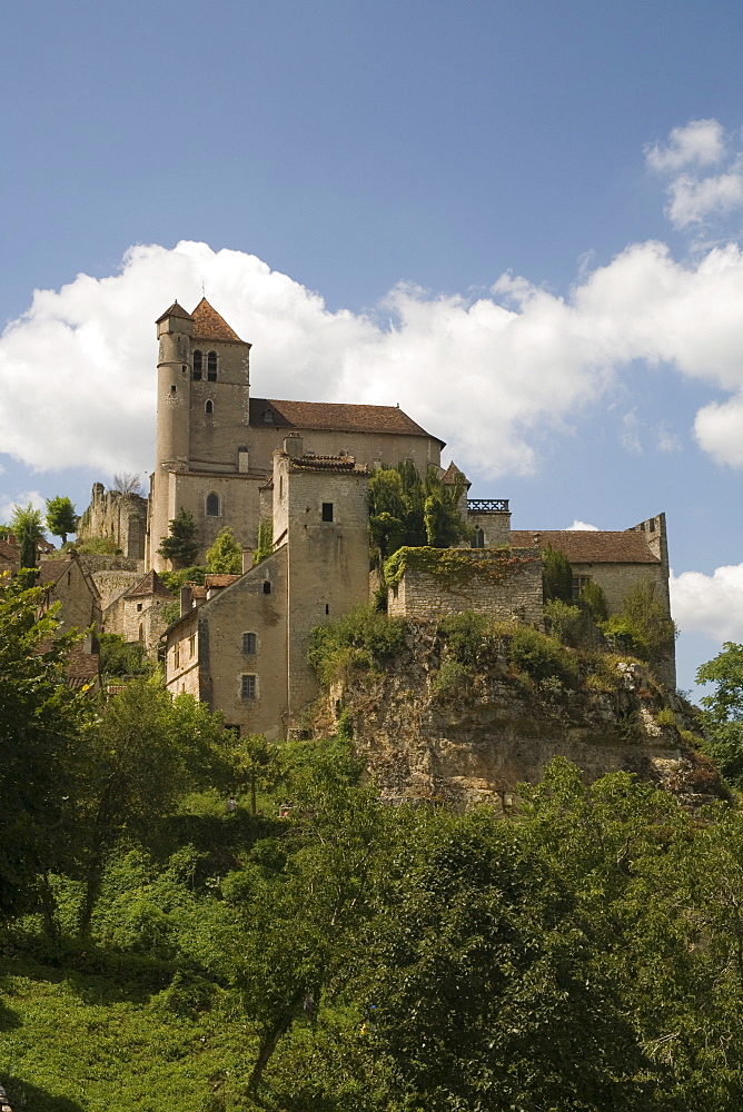 St. Cirq-Lapopie, Lot, France, Europe