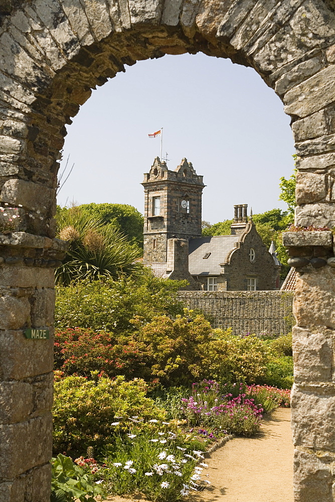 La Seigneurie garden, Sark, Channel Islands, United Kingdom, Europe