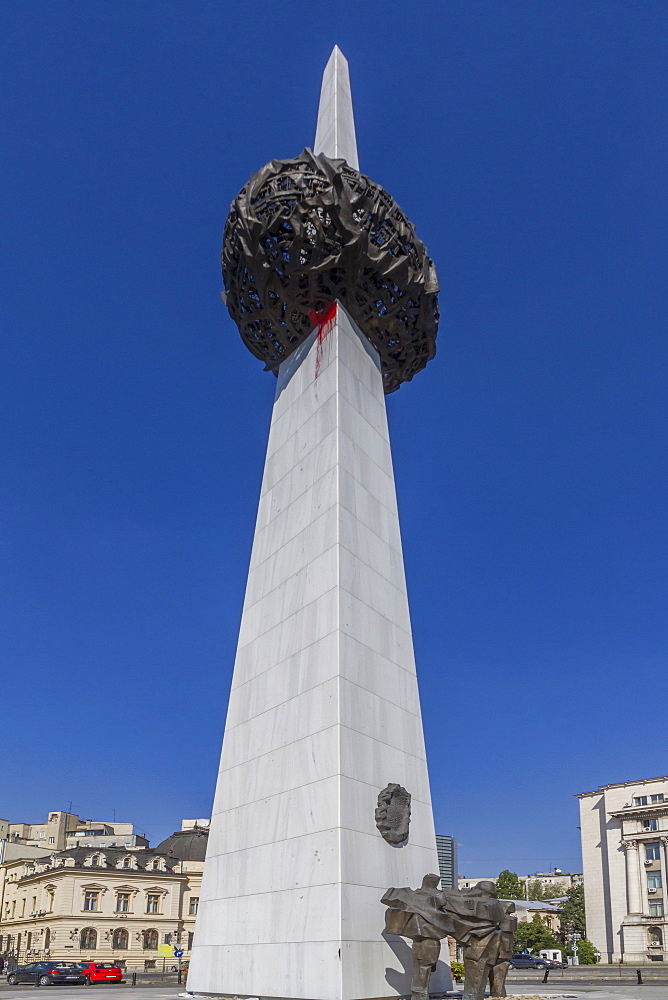 Monument to 1989 revolution, Bucharest, Romania, Europe