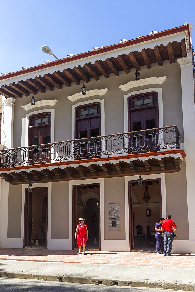 Birthplace of Carlos Manuel de Cespedes, 1819-1874, Cuban revolutionary, known as Father of the Country, Bayamo, Cuba, West Indies, Caribbean, Central America