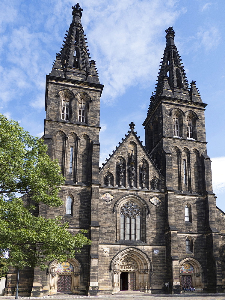 Sts. Peter and Paul church, Vysehrad, Prague, Czech Republic, Europe