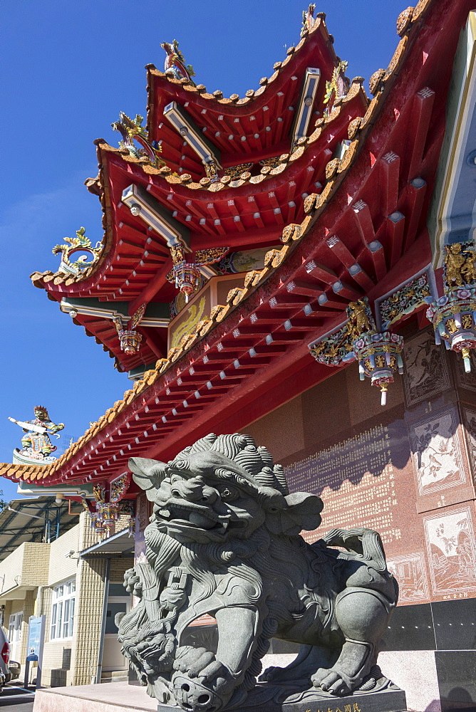 Longfeng Temple, Sun Moon Lake, Taiwan, Asia