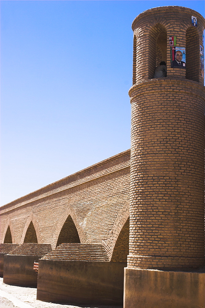 Pul-I-Malan, an ancient bridge of 15 arches now reconstructed, Herat, Herat Province, Afghanistan, Asia