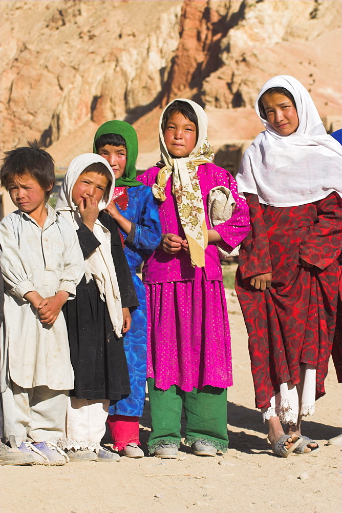 Local children, Yakawlang, Afghanistan, Asia