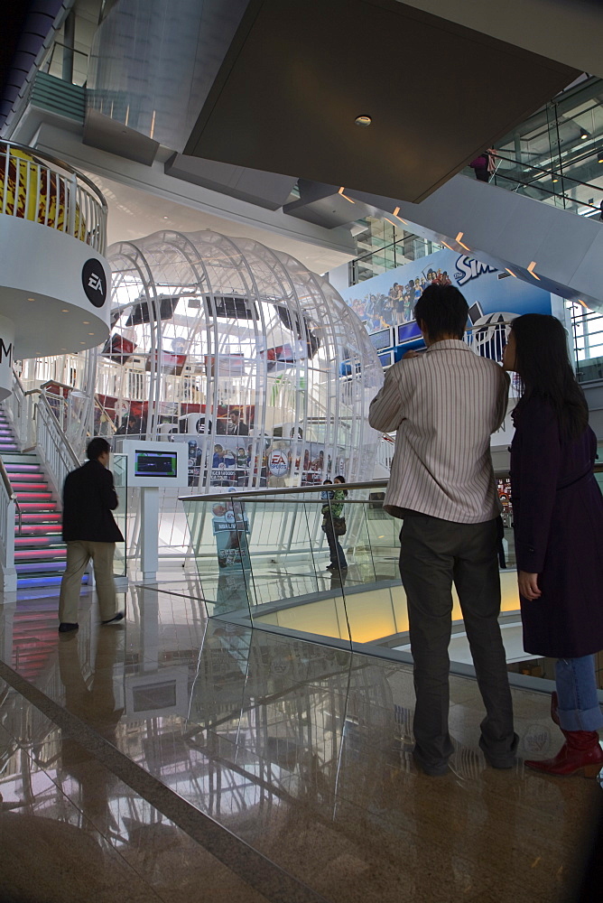 Victoria Peak, E.A. outlet at Peak Tower, Hong Kong Island, Hong Kong, China, Asia