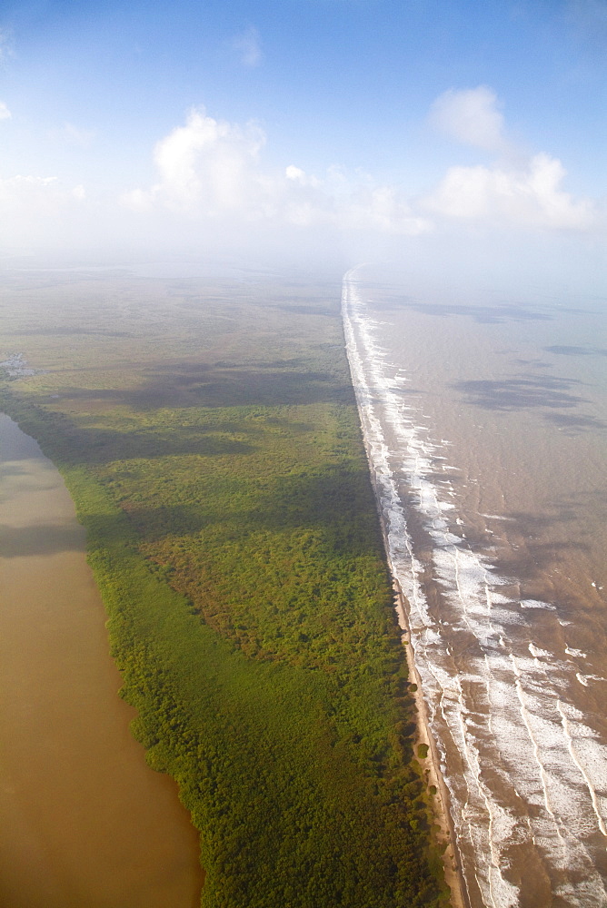 Coast near Bluefields, Nicaragua, Central America