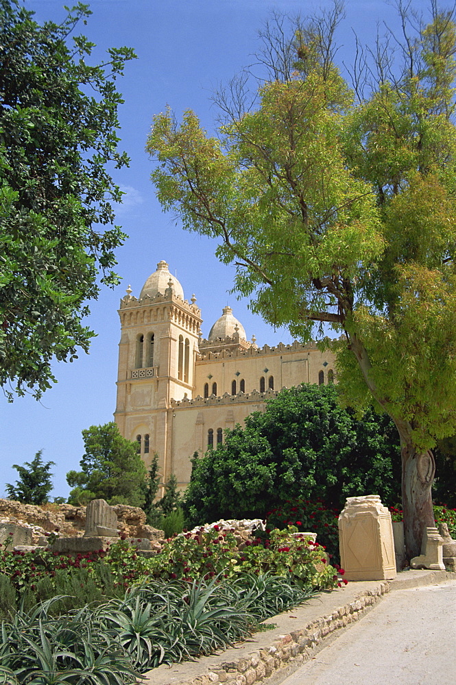 Cathedral of St. Louis, Carthage, Tunisia, North Africa, Africa