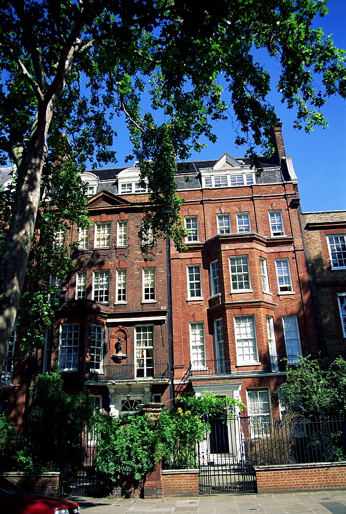 House on Cheyne Walk, Chelsea, London, England, United Kingdom, Europe