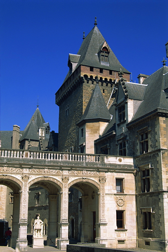 Castle Architecture, Henry IV, Pau, Aquitaine, France, Europe