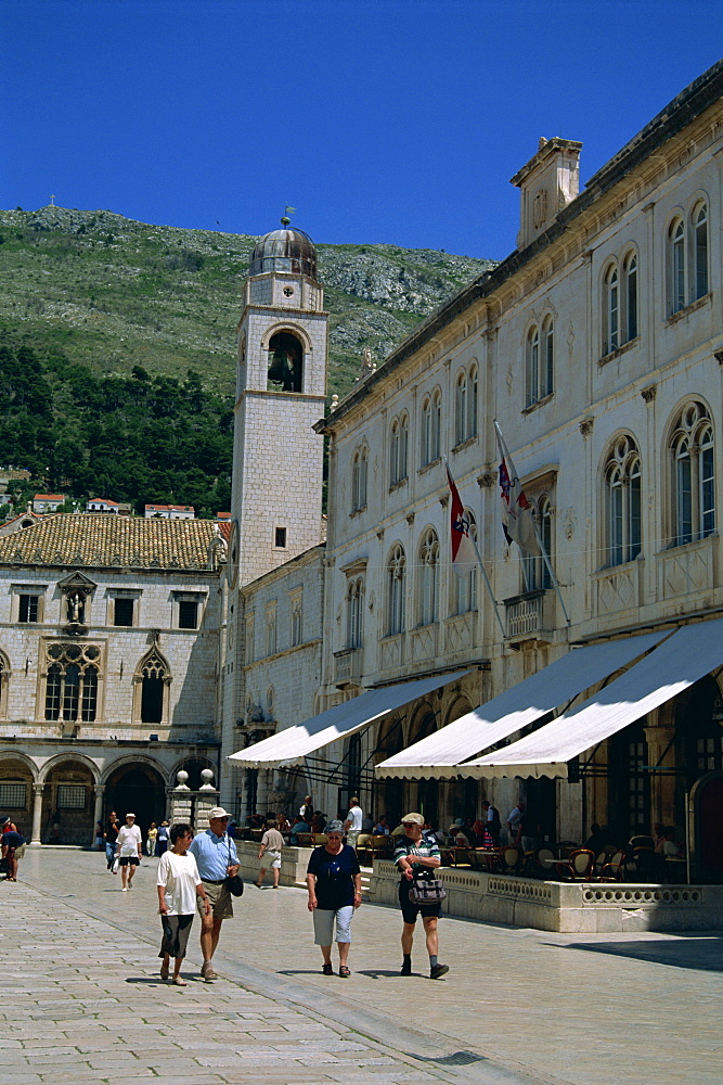 Luza Square, Dubrovnik, Croatia, Europe