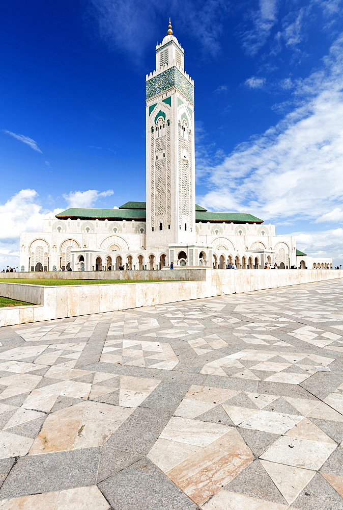 Hassan II Mosque (Grande Mosquee Hassan II), Casablanca, Morocco, North Africa, Africa