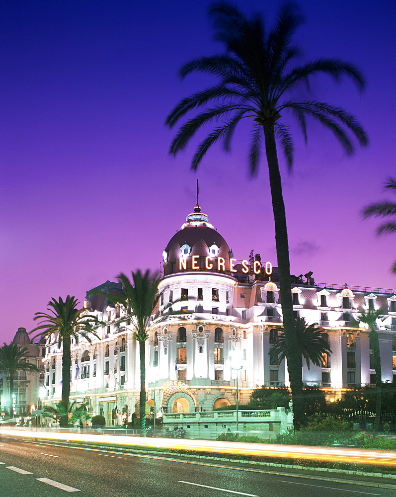 Negresco Hotel, Nice, Alpes Maritimes, Cote d'Azur, French Riviera, Provence, France, Europe